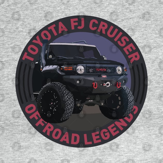 4x4 Offroad Legends: Toyota FJ Cruiser (Black) by OFFROAD-DESIGNS